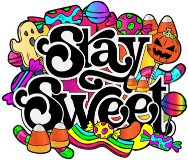 Halloween Candy, Stay Sweet, wood sign, DECOE-W-019 - DecoExchange®